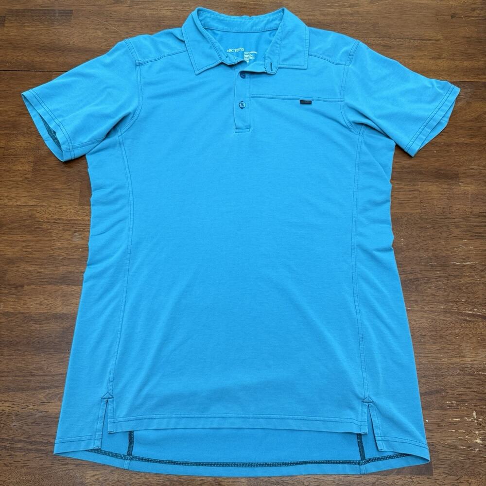 Arcteryx Captive Polo Shirts Mens Medium Performance Stretch Short Sleeve 3 Pack - Picture 4 of 12